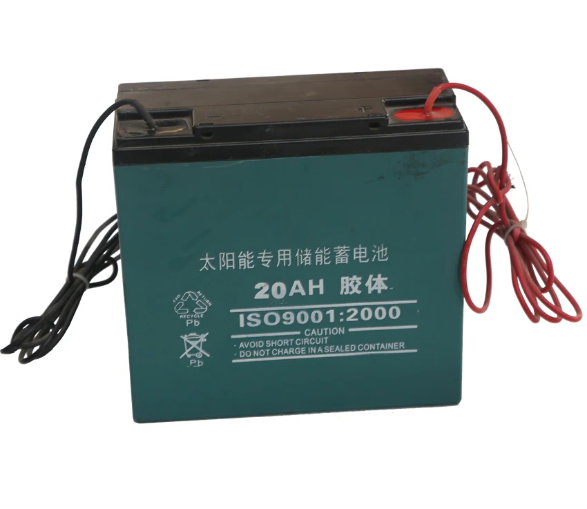 Для хранения 12В Солнечная батарея бесплатная герметичный белого и синего цветов Ce по ограничению на использование опасных материалов в производстве Iso 180*76*170 мм 20AH для негераторов солнечной энергии системы Yd-12v20ah 6,43 кг YD