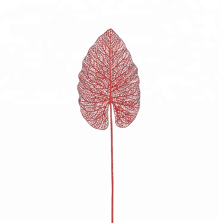 Hot Sale 68cm High Christmas Tree Ornament Plastic Christmas Glitter Leaf for Christmas decoration