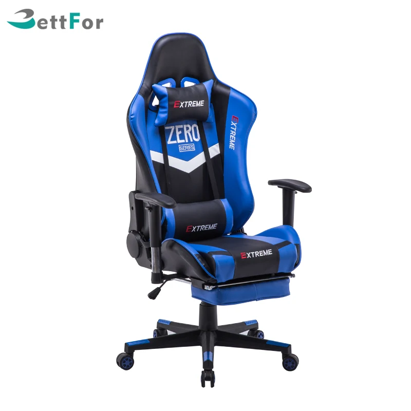 PC computer gaming racing office chair wholesale with headrest and lumbar support BOC-777