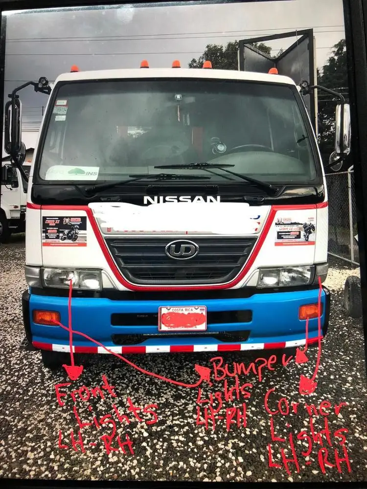 Headlights for Nisan UD trucks