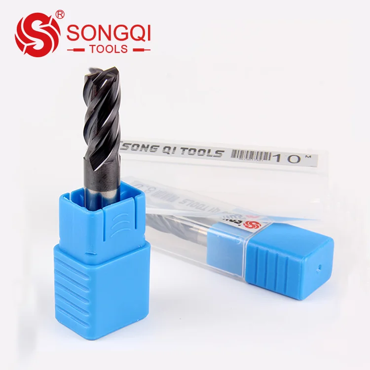 SONGQI Solide Carbide End Mill Tool ,End Mill Bit For Stainless Steel