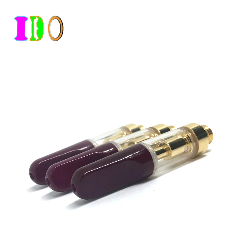  Керамический наконечник 0 5 мл емкость 1 фиолетовый картридж cbd с коннектором 510