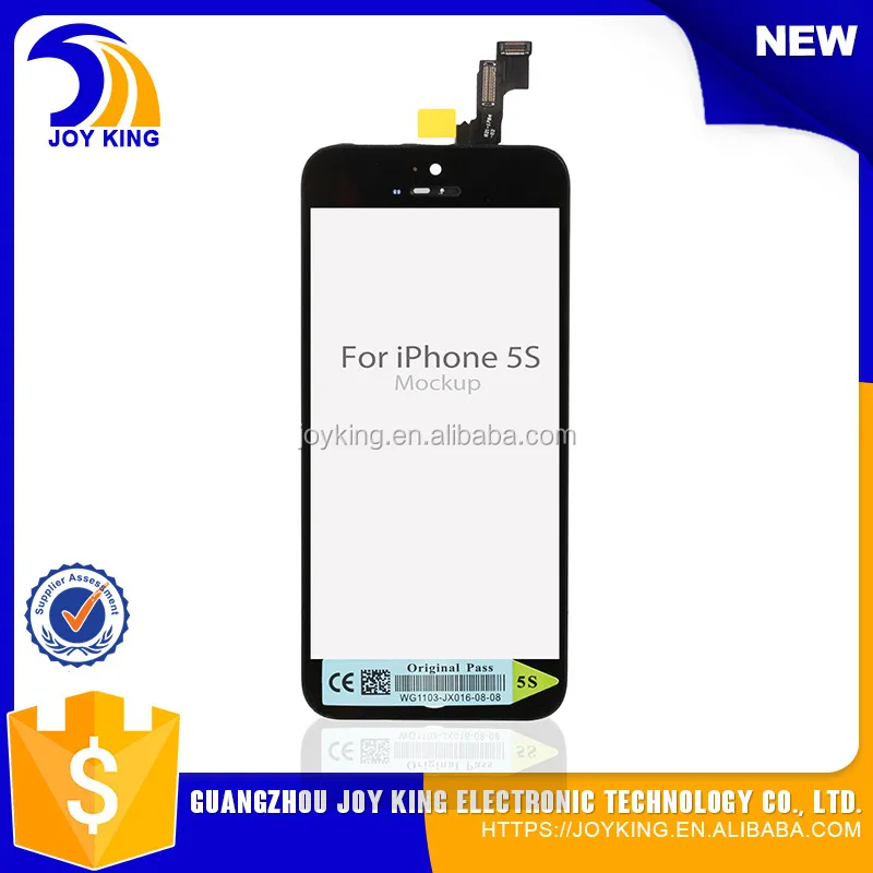 2016 оригинал OEM жк-экран замена для iphone5s с 12 месяцев гарантии