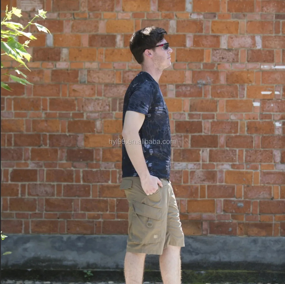 wholesale Quick drying Camouflage short sleeve T-shirt