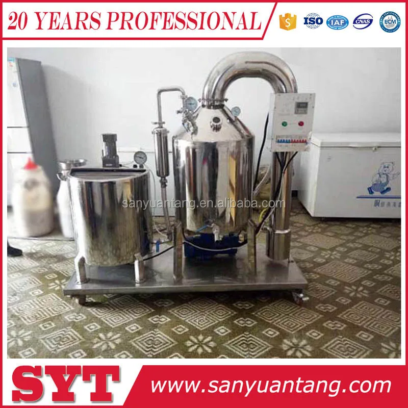 FM600 low temperature vacuum bee extractor honey processing machine