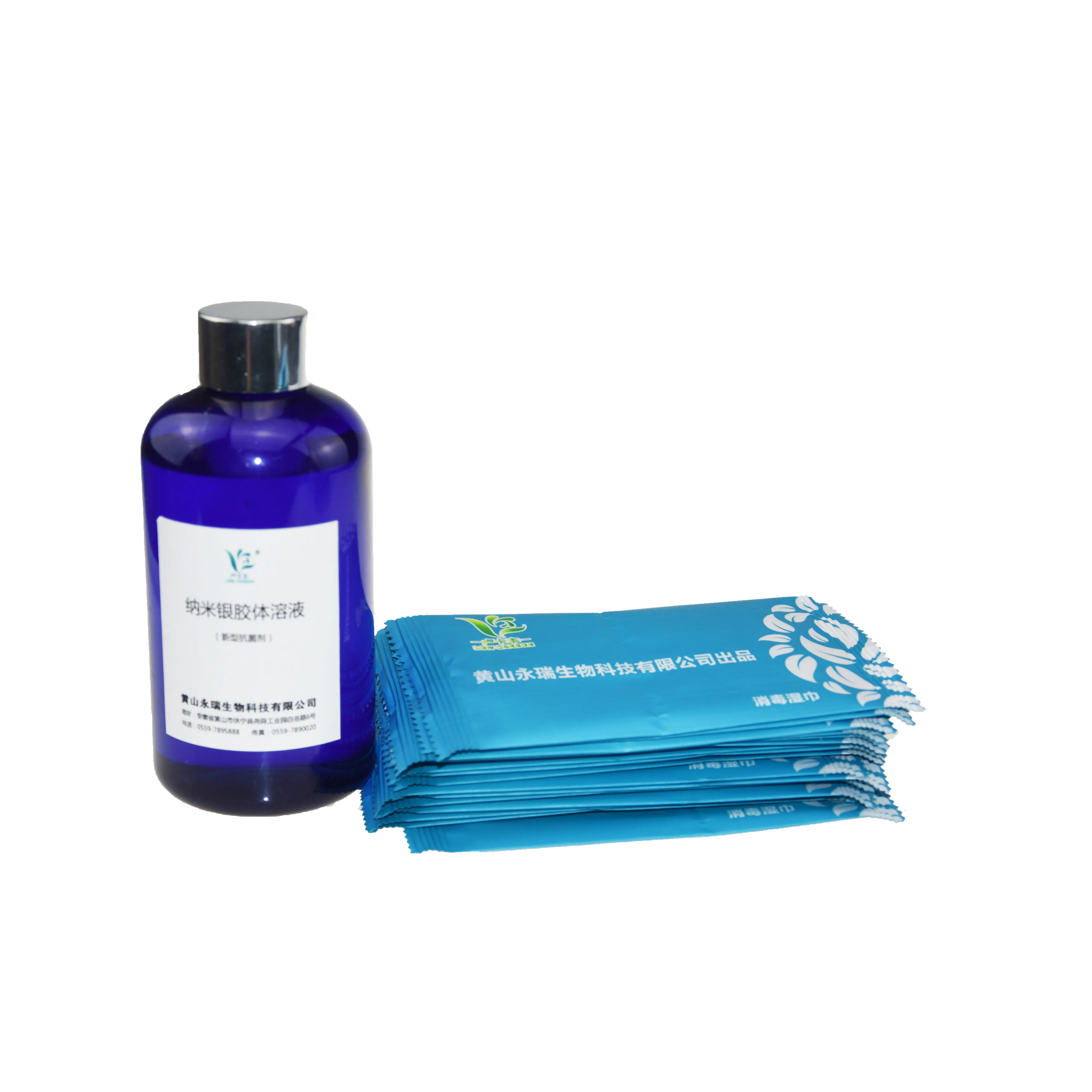 Новый материал 7440-22-4 Коллоидное серебро ppm нано Серебряный гель нано дисперсия