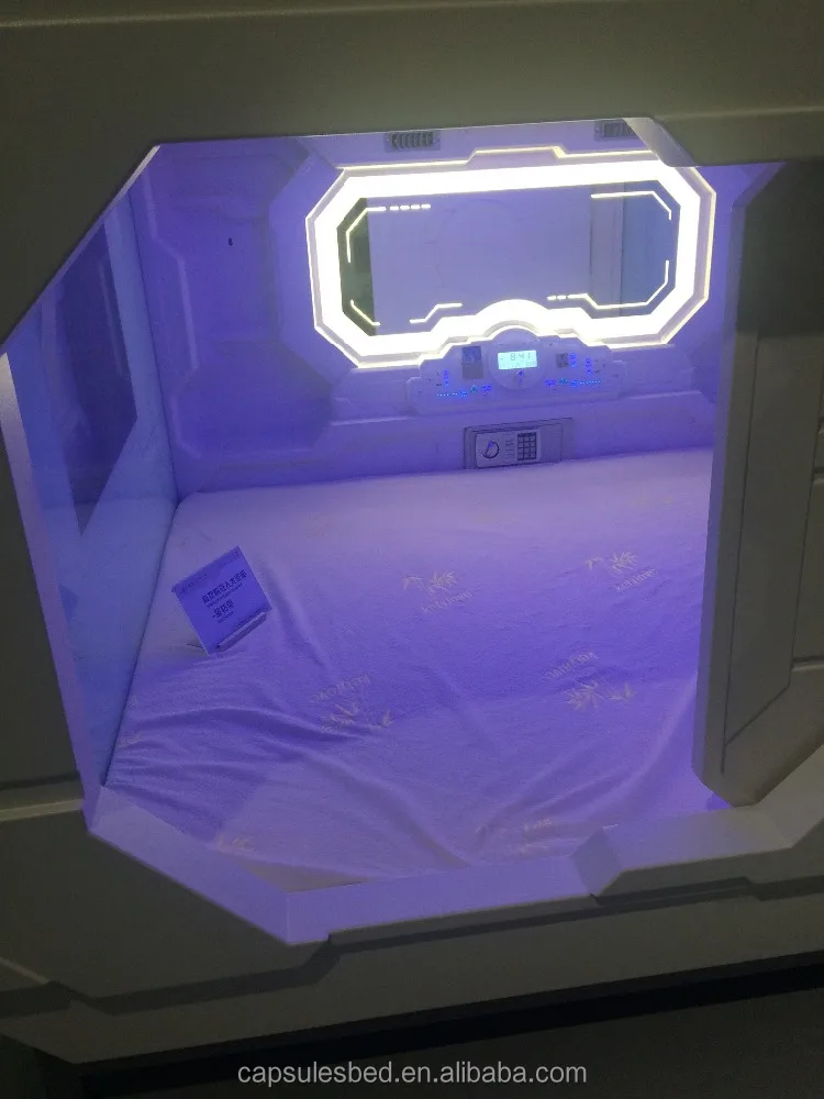 2016 new patent product space capsule hotel furniture bedroom sets metal bunk beds supplier
