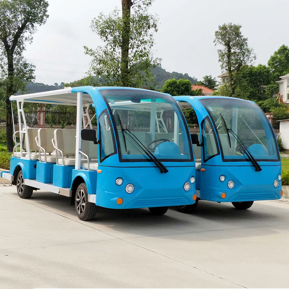 
 Китай, Лучшая цена, Электрический туристический автобус на 14 мест с сертификацией CE  