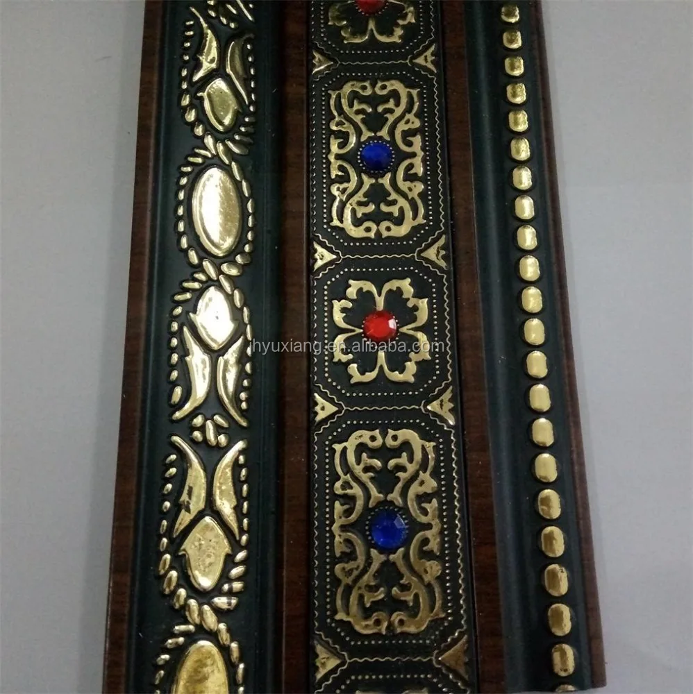 jinhua yuxiang decorative material factory plastic crown cornice yiwu china