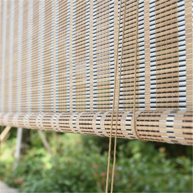 Custom Bamboo Shutter Curtain Blinds  Multi Color Many styles  Lifting Roller  Bamboo  Curtain