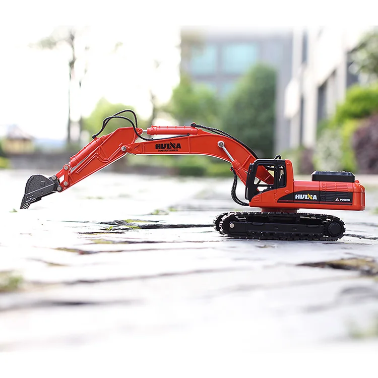 china children mini metal electric tractor crawler toy rc excavator for sale