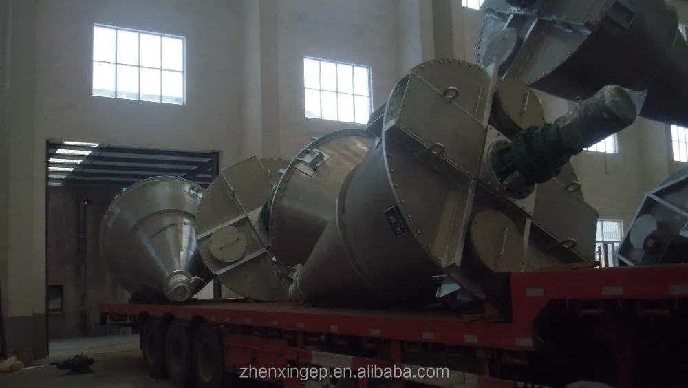 DSH Series Conical double screw mixer in food industry