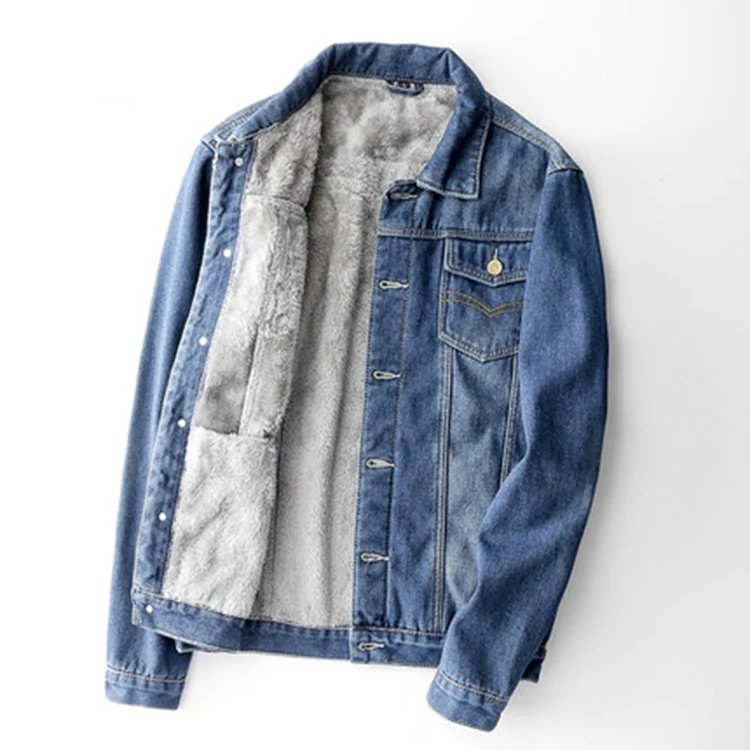 Winter Men Fashion Denim Jacket Mens Fashion Casual Jacket Men Brand Jacket Slim Fit Denim Coats Male Custom Wholesale