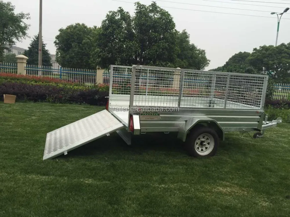 Hot Sales 5x8 Hot Dip Galvanized Car/ATV Utility   Trailer