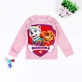 2 6years Children Clothes Cartoon Paw doggie Patrol kids girls clothes cotton t shirt summer children