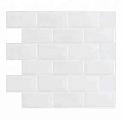 European Style Tiles Stickers Home DIY 3D Creative Backsplash Decals Wallpaper Mural Art Decoration