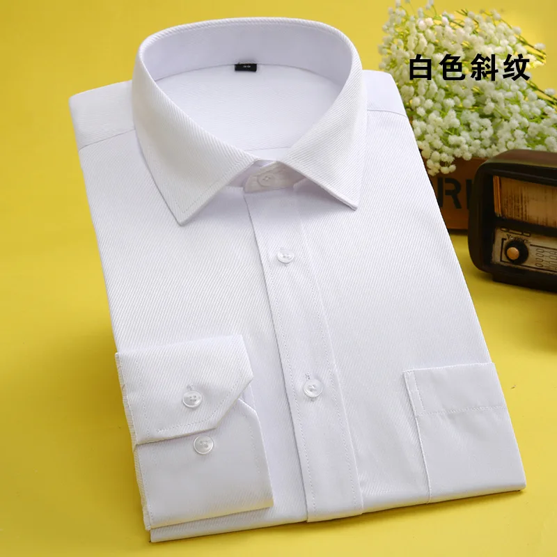 2023 New Autumn Fashion Brand Men Clothes Slim Fit Men Long Sleeve Shirt Plus Size 15 colors Casual Men Shirt