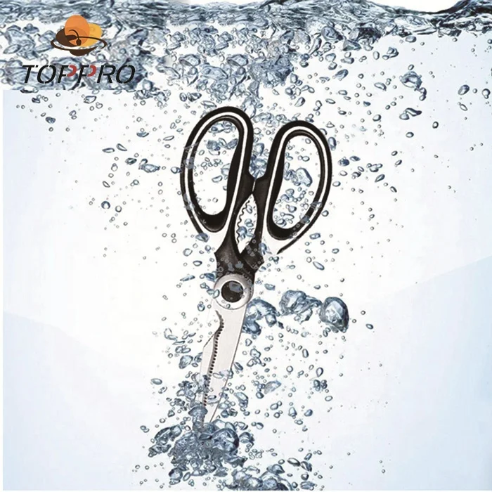 Stainless steel home Professional scissor multi-function kitchen shear Vegetables BBQ scissors kitchen shears