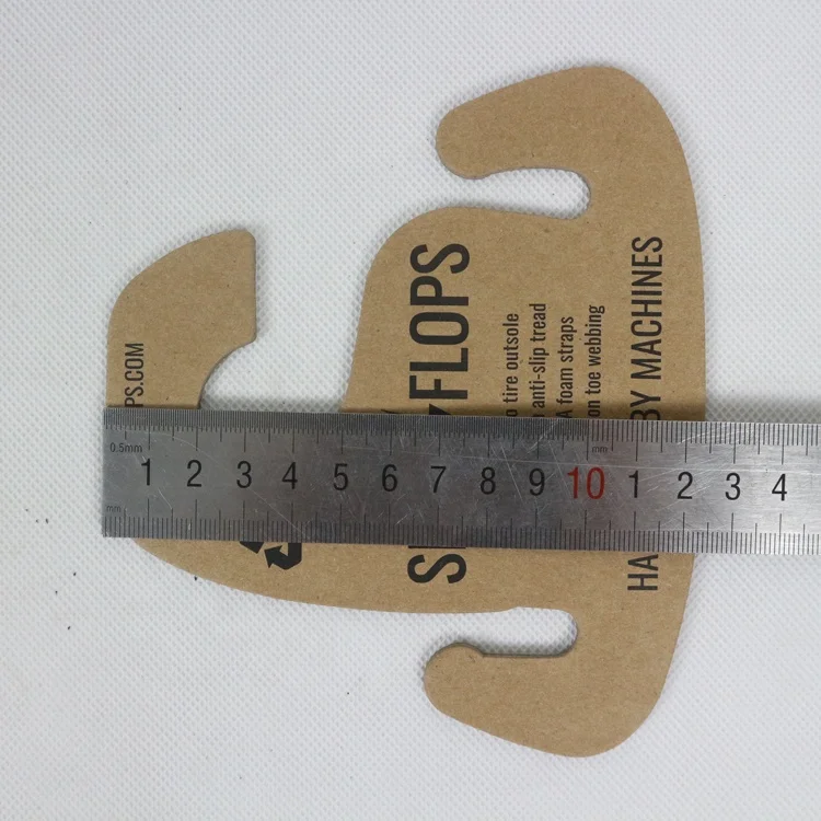 disposable cardboard shoe hanger