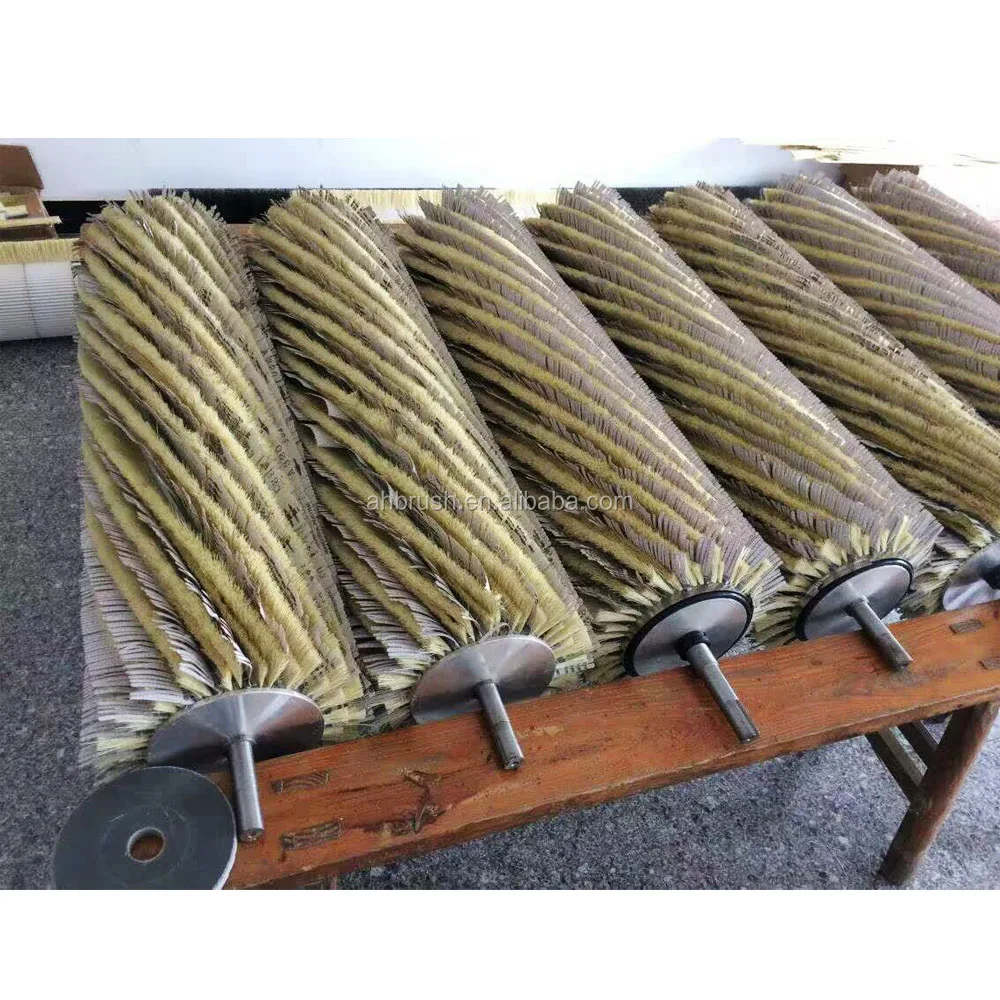 Tampico Bristle Sandpaper Brush Roller For Sander Machine