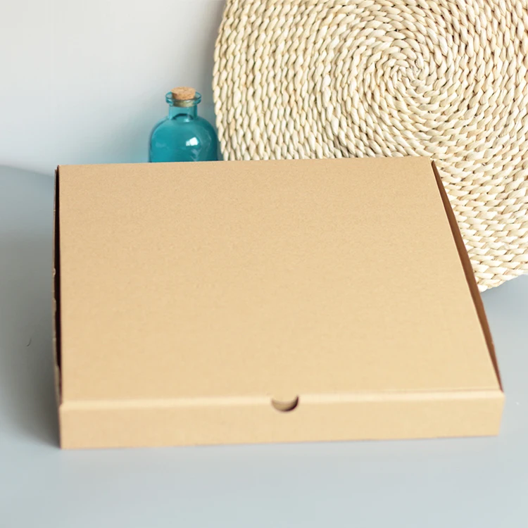 custom corrugated square pizza boxes