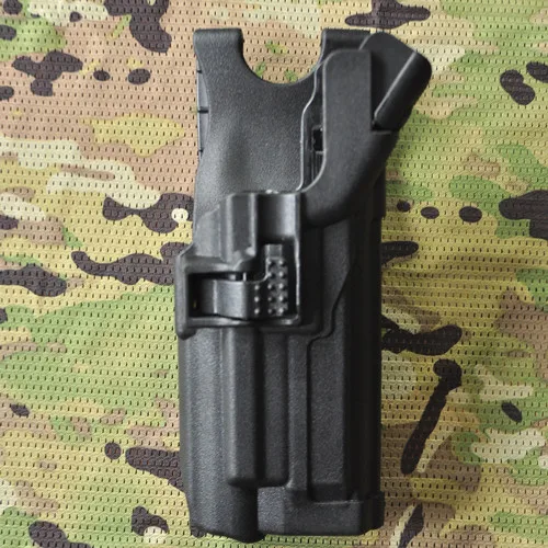Loveslf military tactical gun holster BK LV3 M9 with light plastic waist holster