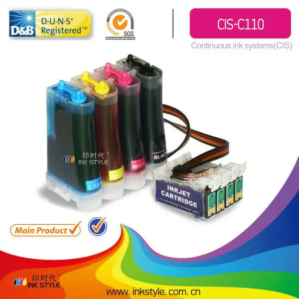INKSTYLE новый снпч для epson stylus t1110 C110 T1100 2013 г.(Системы непрерывной подачи чернил)