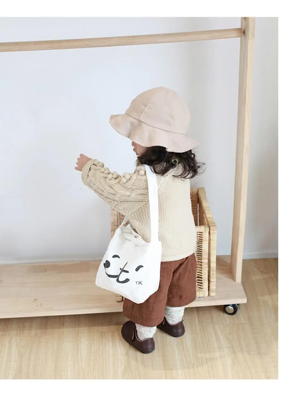 
P18B186TR girl cute cable knit cotton sweater pullover jumper kid sweater 