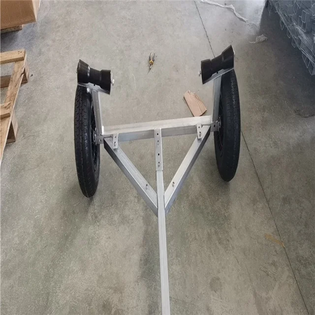 Горячая окунутая гальванизированная Лодочный Прицеп