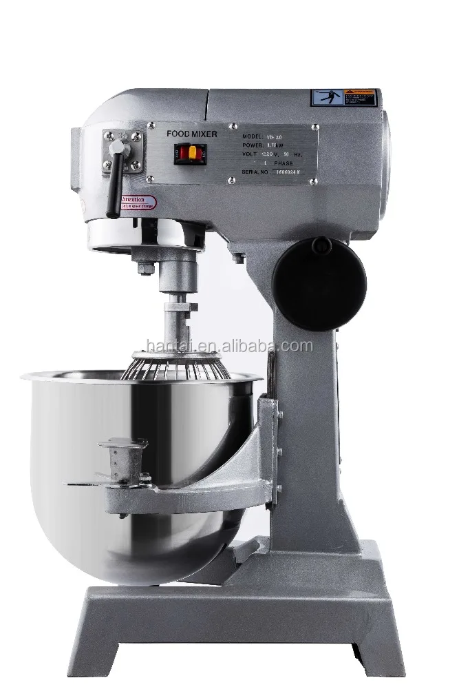 Professional commercial 3 speed 20L kitchen stand electric dough mixer for sale