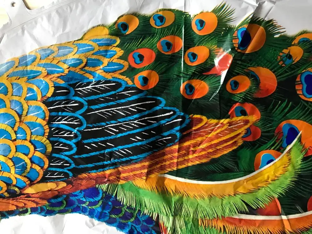 
New Arrival High Quality Huge Peacock Bird Shaped Aluminium Foil Balloons For Party Decorations 