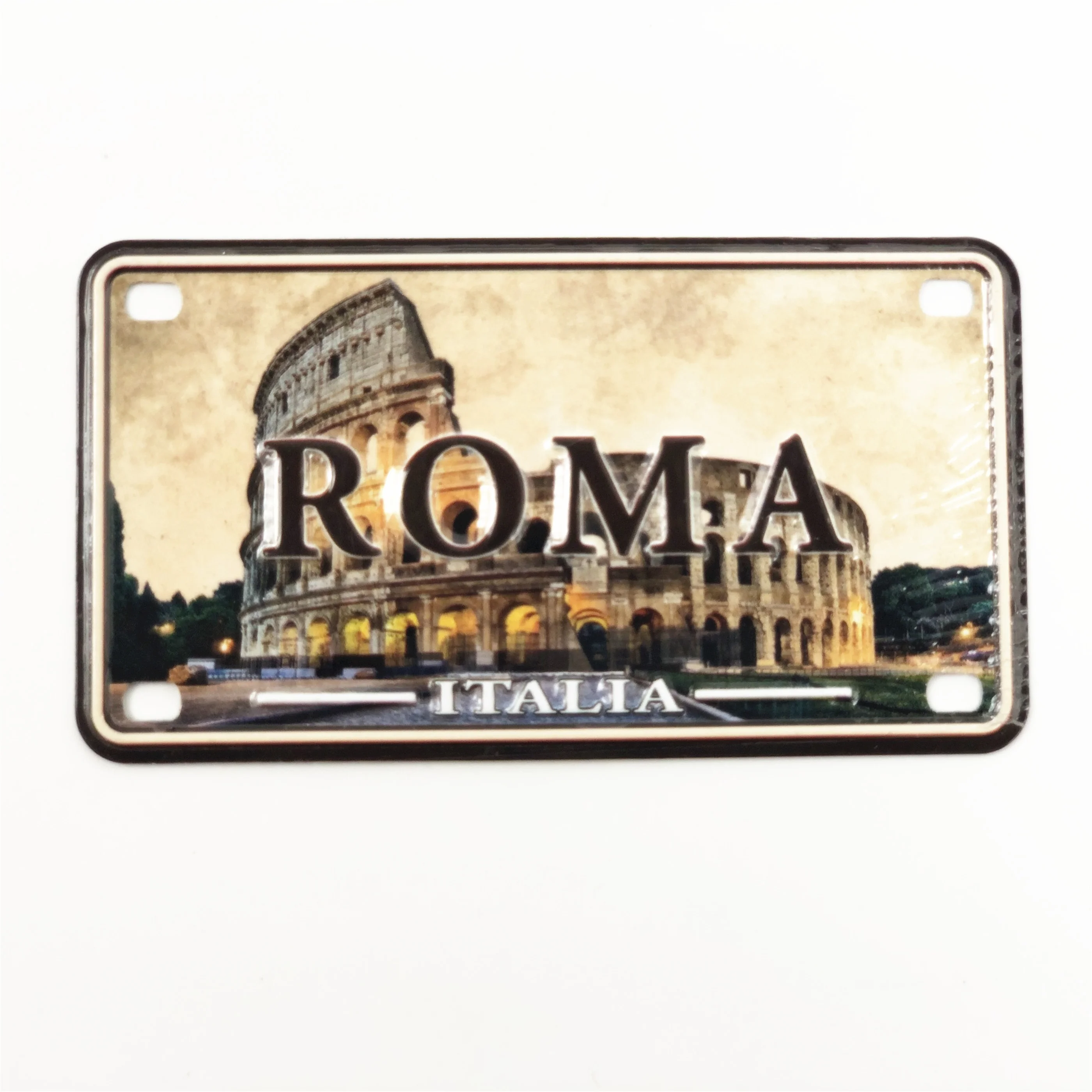 Custom Size Metal Aluminum Vehicle Car Auto License Plate Bike Number Plate Design Wholesale