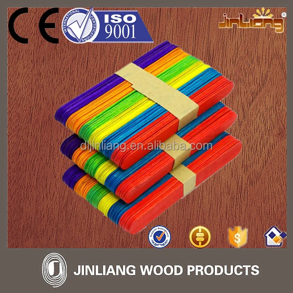 Hot sale colored round craft stick wood