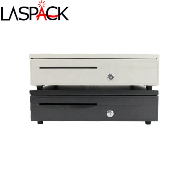 Metal mini pos manual push open cash register drawer lock box safe RJ11 405