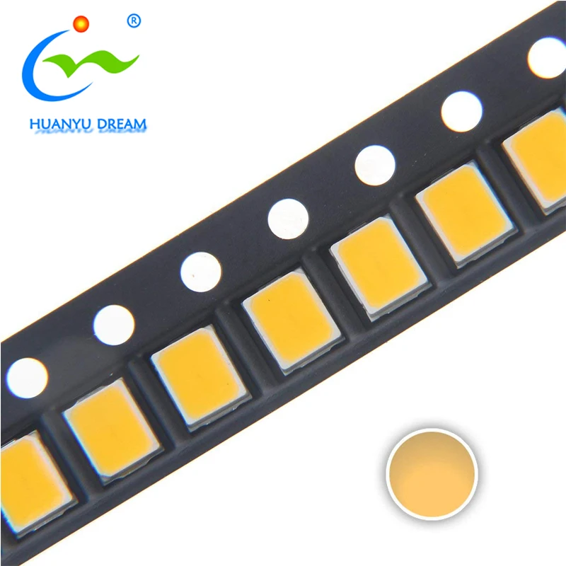 
BIG DEAL Three Chips110-120LM CRI80 6000-6500K 9V 1W SMD 2835 LED 