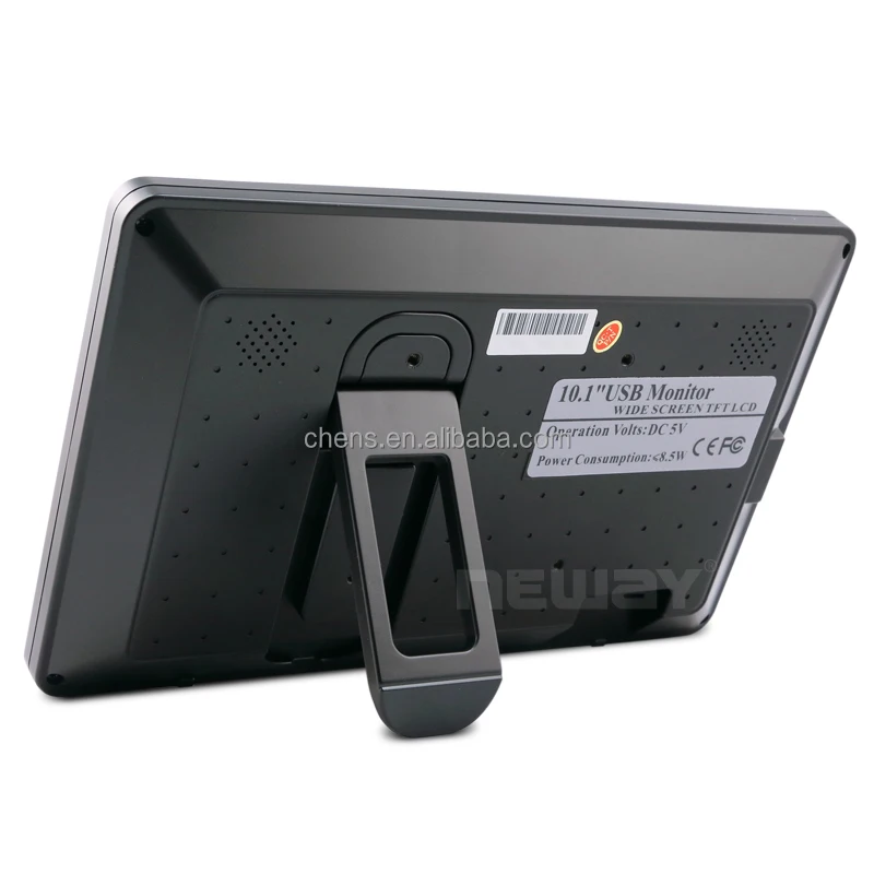 TFT mini Portable Car LCD 10 Inch Powered Touch Screen USB Monitor