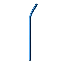 Hot!!! Stainless steel rainbowed colored metal straws for drinking