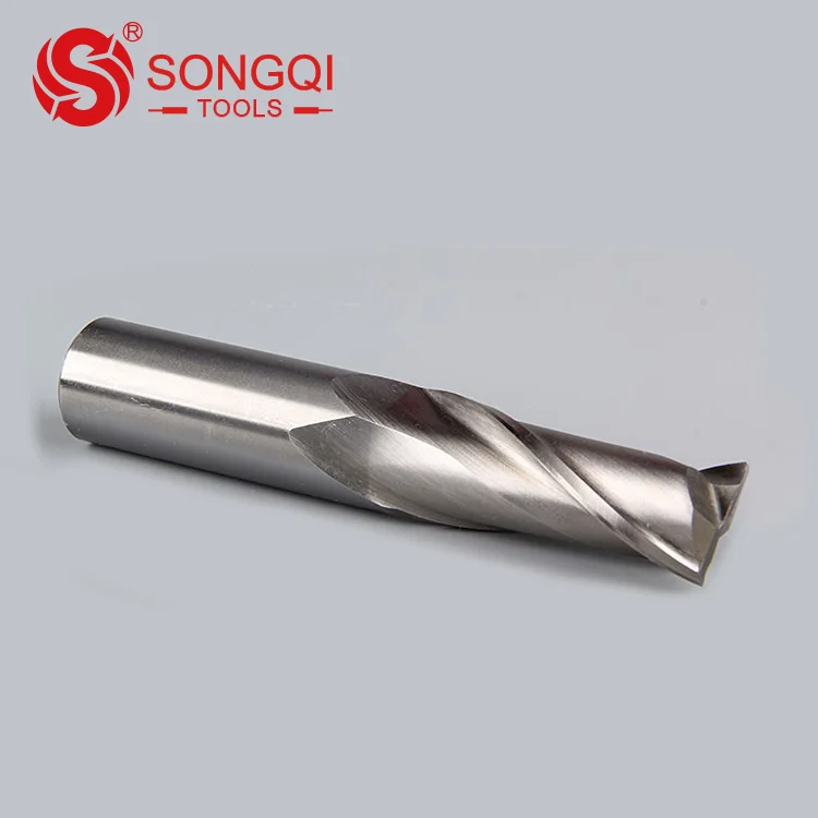 Wholesale HSS M2 Fully ground milling cutter 4F endmill for steel