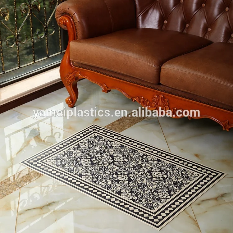 Custom printed pvc vinyl floor carpet for outdoor and indoor