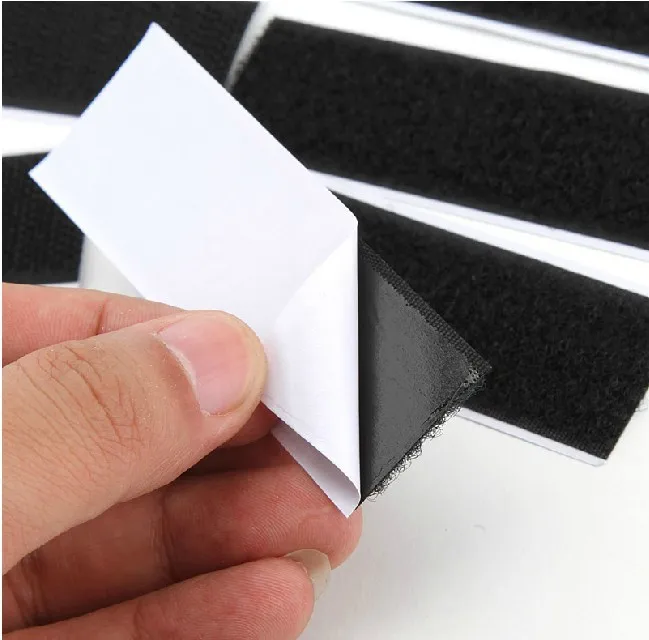 High Sticky 20mm Best Price Various Color Nylon Back Glue Self Adhesive Hook Loop Fastener Tape Velcroes