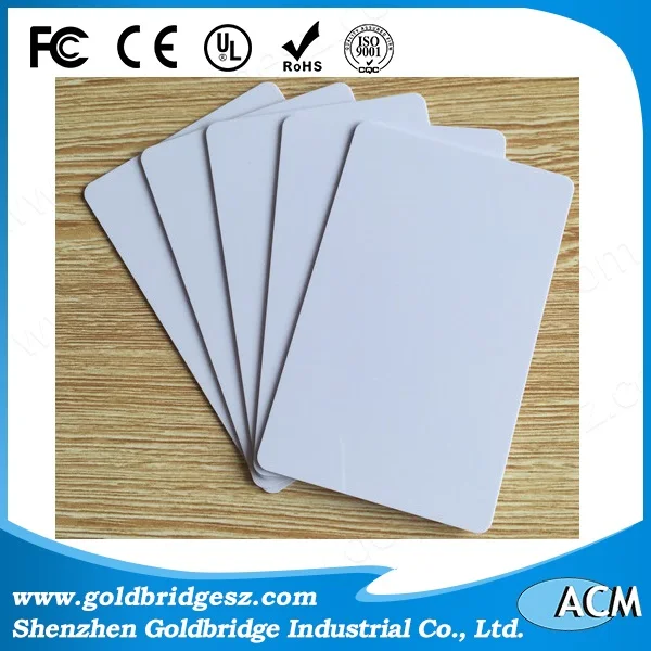 China alibaba rfid hotel key cards blank plastic pvc id cards with t5577 chip
