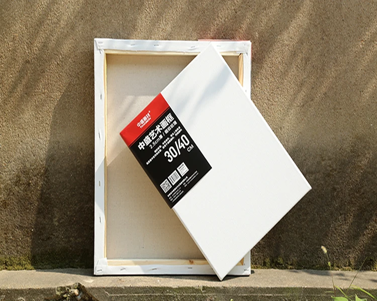 30cm*40cm Pine Wood,Economy ,Cheap Blank Stretched Canvas Wooden Frame Set Mini Stretched Canvas