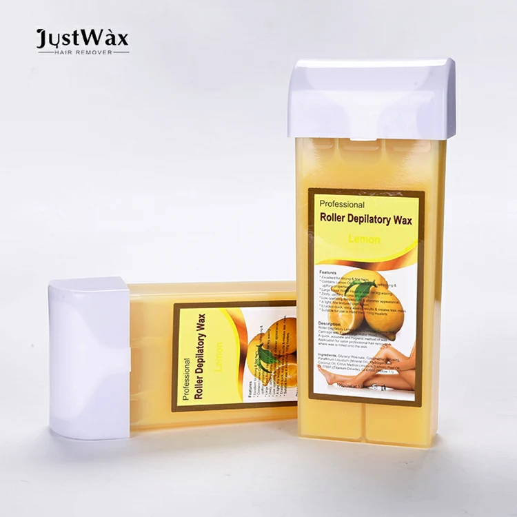 100g Wax Roll Depilatory Cartridge Soft Wax Refill for Hair Removal Wax Strip No Pain