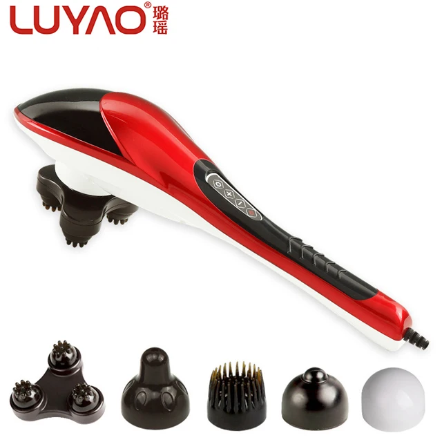 LUYAO deep tissue percussion rocket design handheld electric massager massage hammer LY-630A