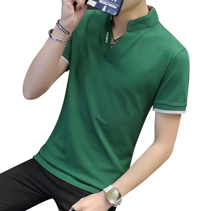 2022 Wholesale newest design brands breathable fakepolo t shirt anti sweat t shirt