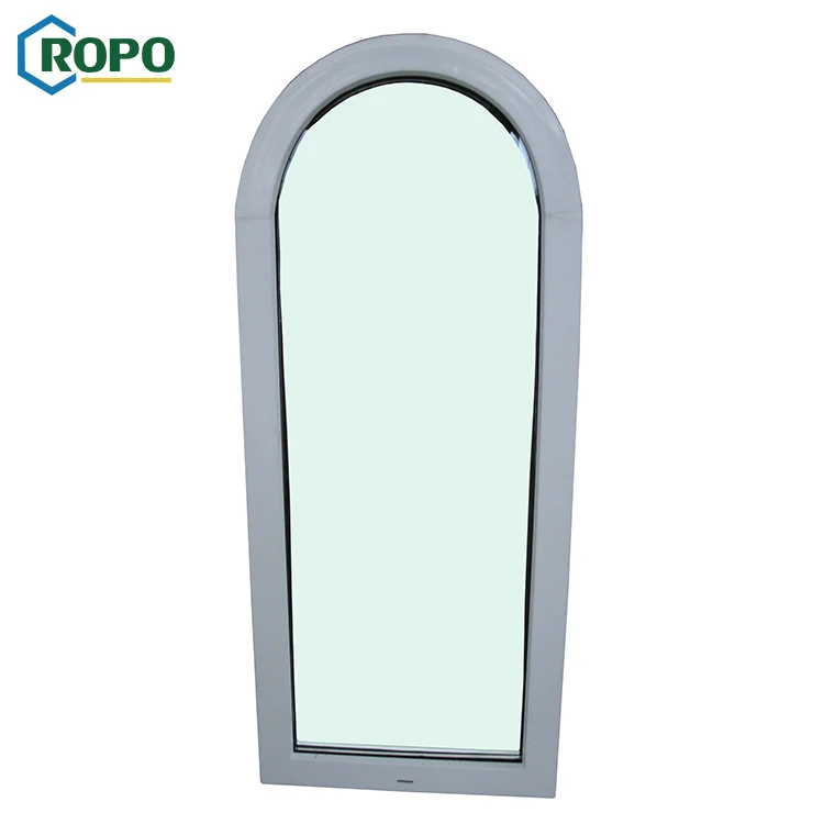 As2208 Customized Upvc Arch Window,pvc Profile Design Pvc Window