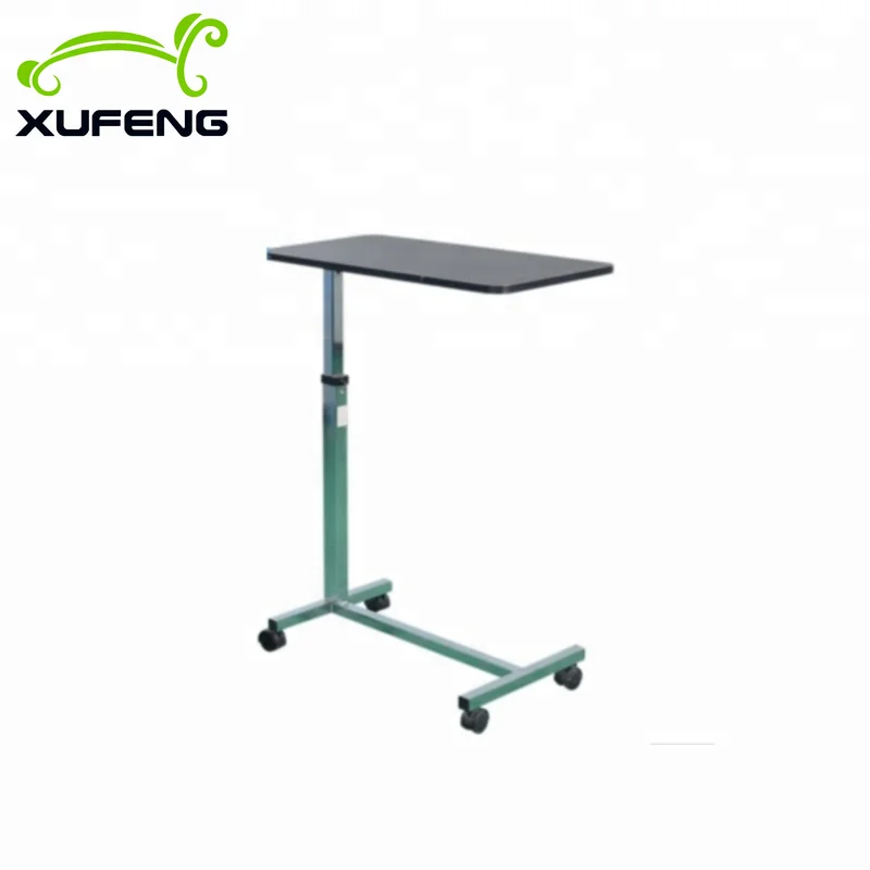 Передвижной больничный ламинированный обеденный стол/больничный прикроватный столик/напольный стол