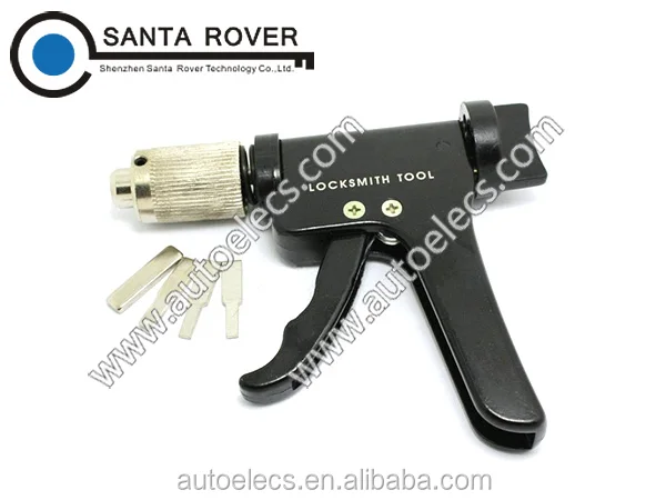 Многоцелевой Флип Пистолет Сейф Замка Зажигания Spinner Quick Lock Pick Gun Слесарь Инструмент Отмычку Набор