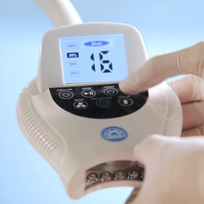 LED white light beauty salon teeth whitening machine for sale