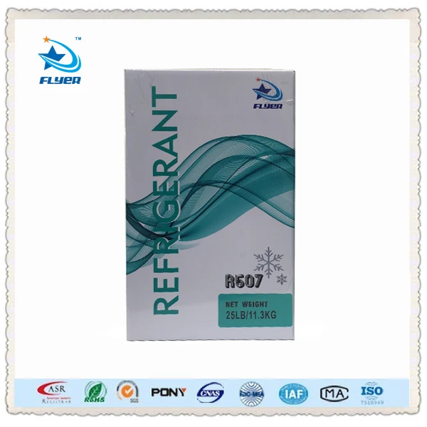 
R507 refrigerant gas replacement for R22 & R502 